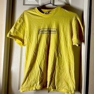 Supreme KAWS Chalk Logo Tee